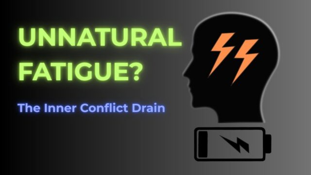 Always exhausted? The hidden conflict that might be why