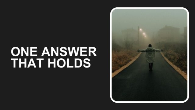 Why spiritual answers never quite hold together